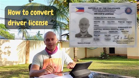 How to Convert Foreign Driver’s License in the .